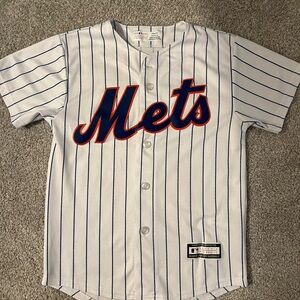 Youth New York Mets Francisco Lindor White Home Game Player Jersey - Youth S